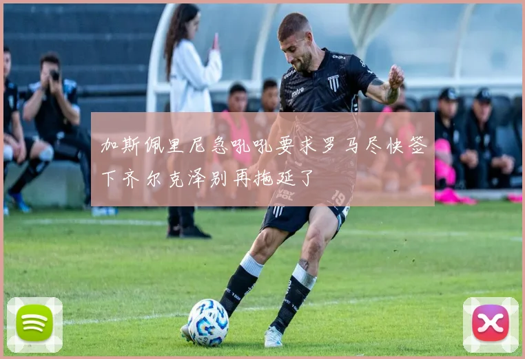 加斯佩里尼急吼吼要求罗马尽快签下齐尔克泽别再拖延了